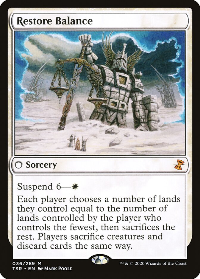Restore Balance - Foil