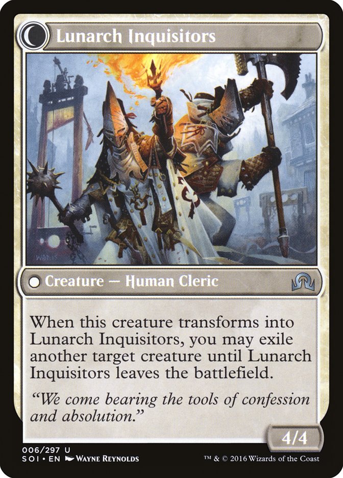 Avacynian Missionaries // Lunarch Inquisitors - Foil