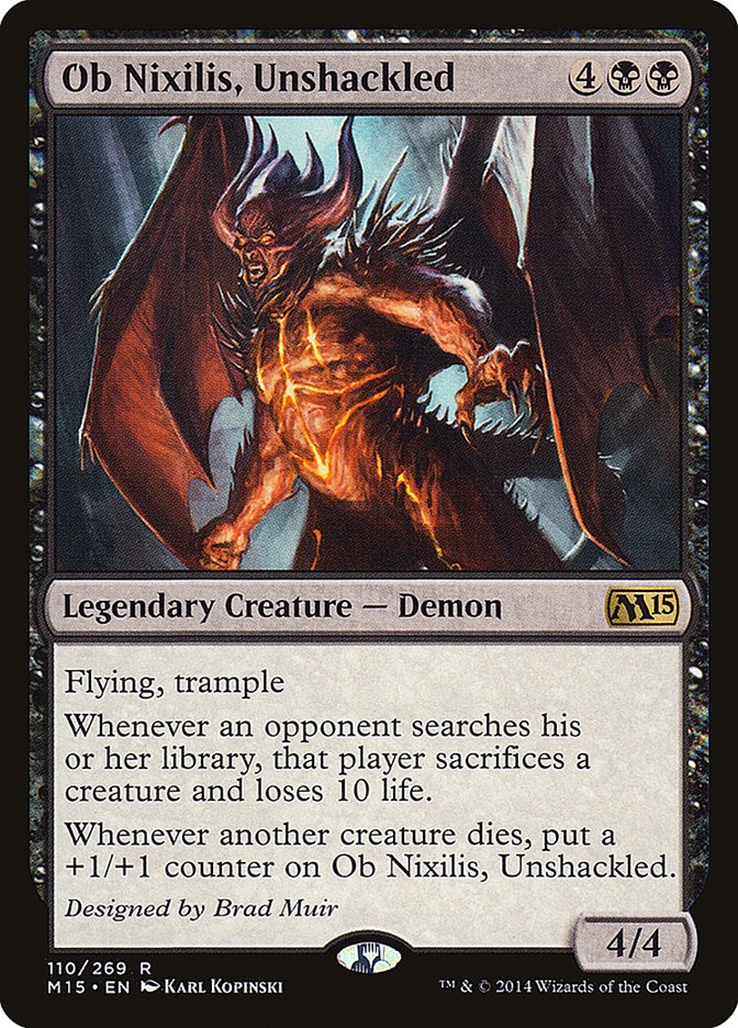 Ob Nixilis, Unshackled - Foil