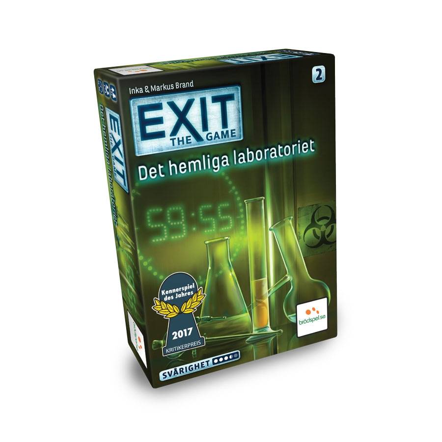 EXIT - The Game: Det Hemliga Laboratoriet (Sv)