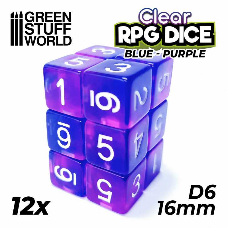 Green Stuff World - Dice - D6 - 16mm