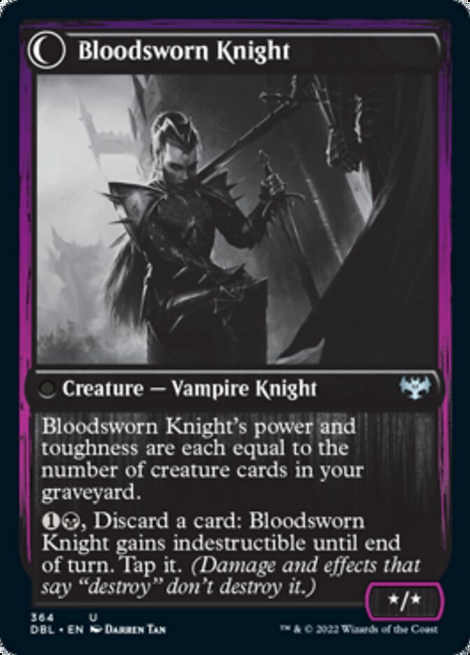 Bloodsworn Squire // Bloodsworn Knight - Foil