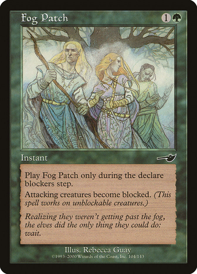Fog Patch - Foil