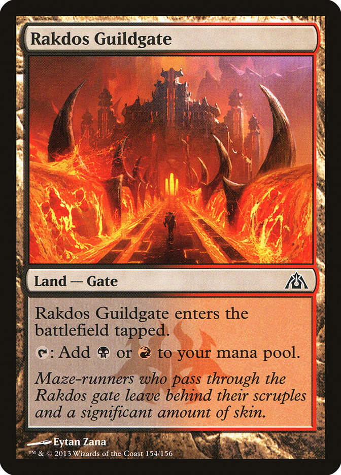 Rakdos Guildgate - Foil