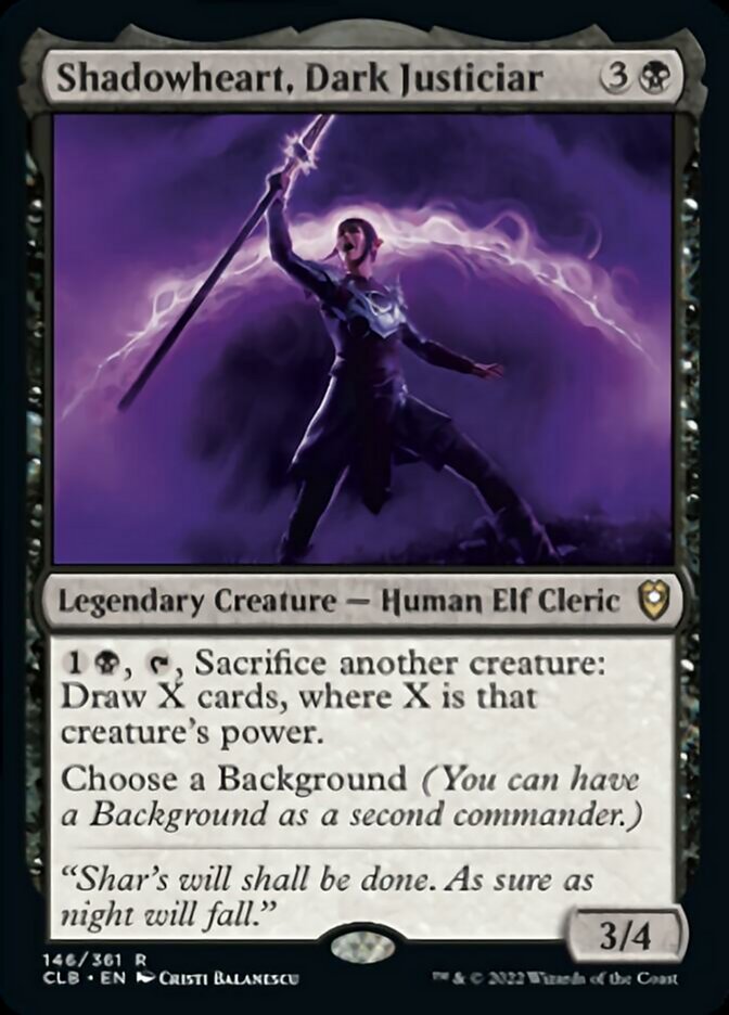 Shadowheart, Dark Justiciar - Foil