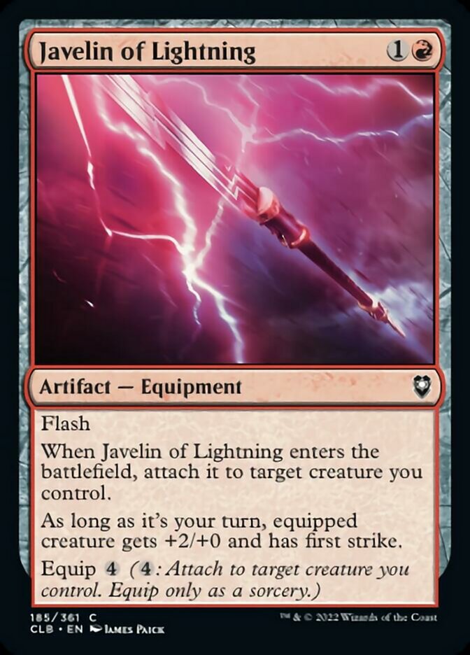 Javelin of Lightning - Foil