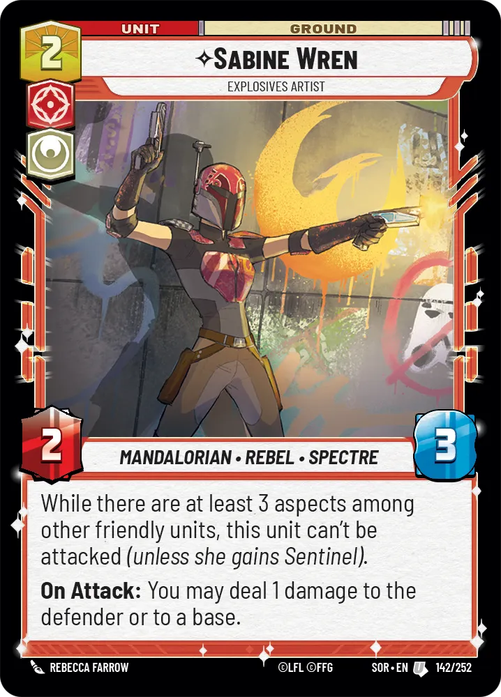 Sabine Wren, Explosives Artist - Foil