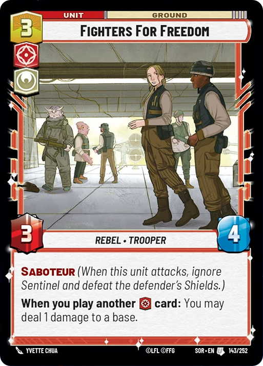 Fighters For Freedom - Foil
