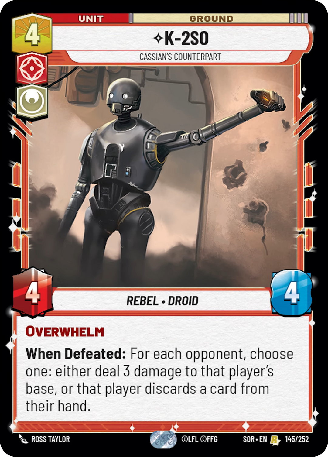 K-2SO, Cassian's Counterpart