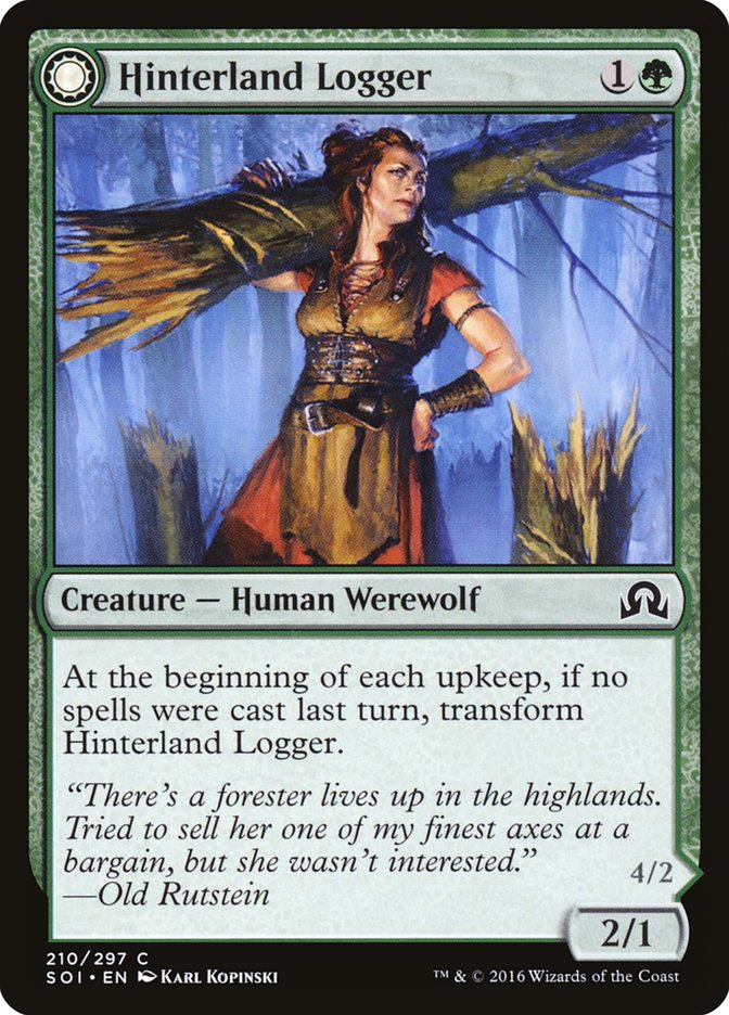 Hinterland Logger // Timber Shredder - Foil
