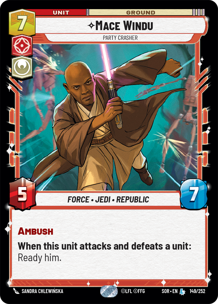 Mace Windu, Party Crasher