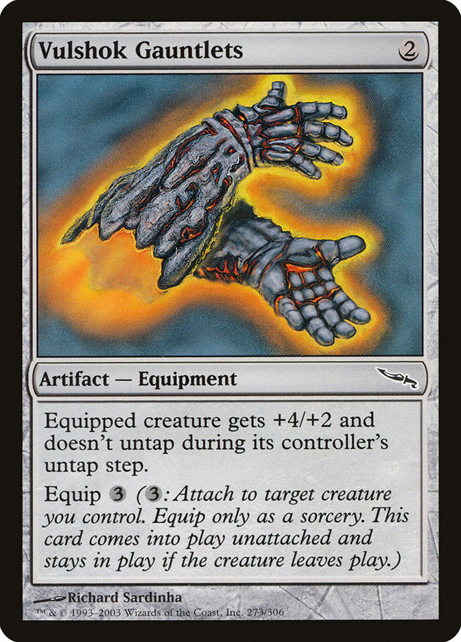 Vulshok Gauntlets - Foil