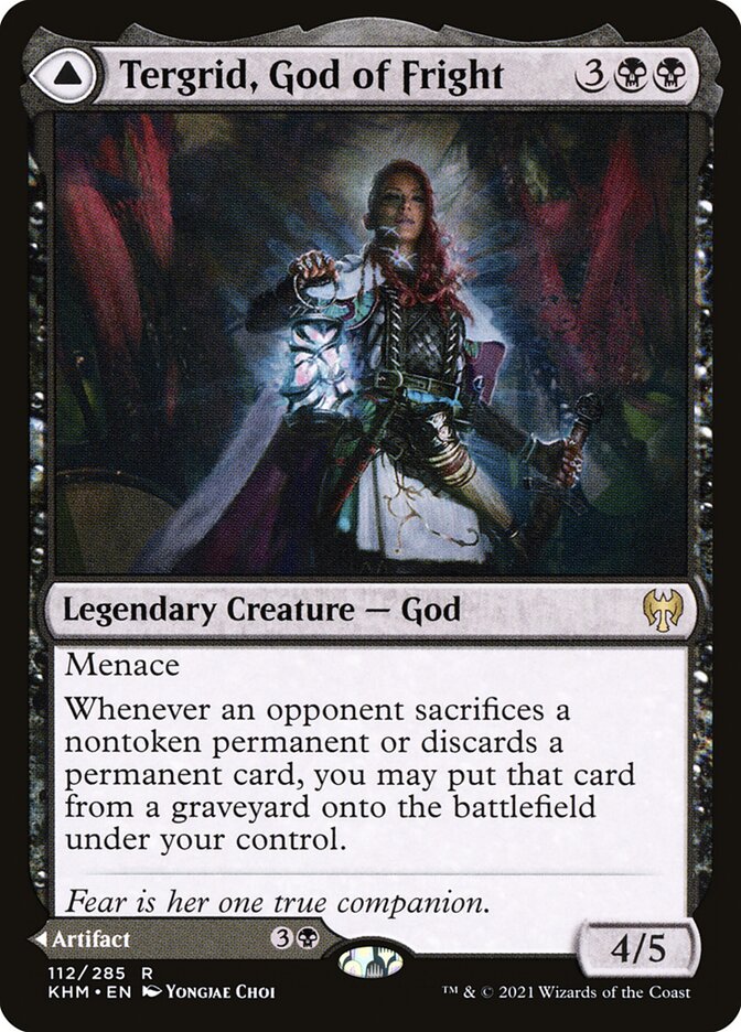 Tergrid, God of Fright // Tergrid's Lantern - Foil