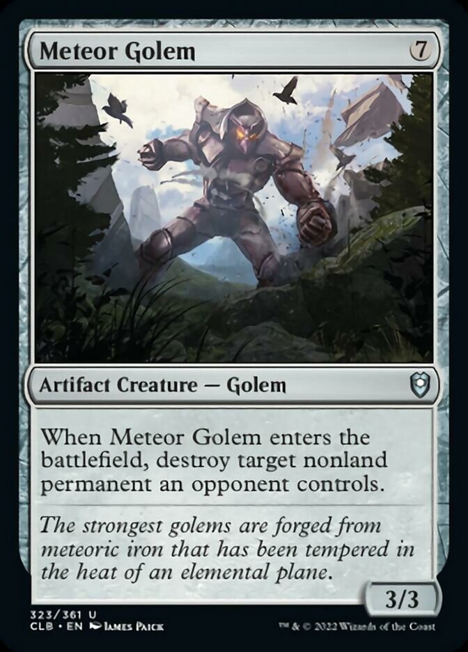 Meteor Golem - Foil