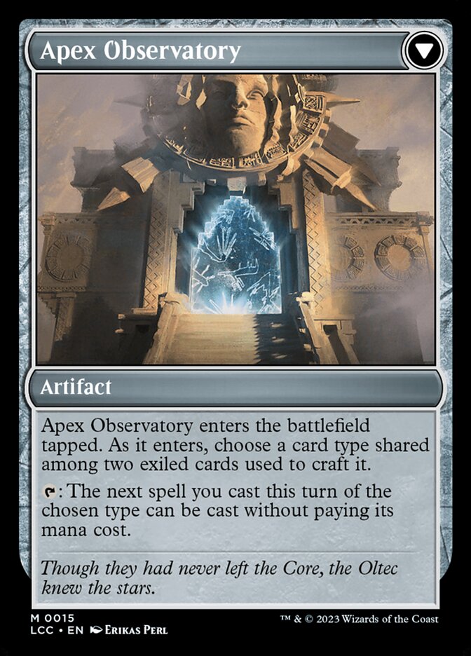 Eye of Ojer Taq // Apex Observatory - Foil