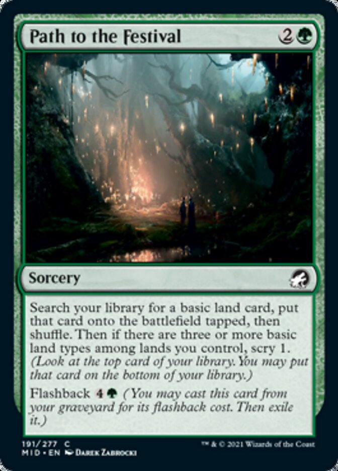 Path to the Festival - Foil - PRE-ORDER! Release 2021-09-24