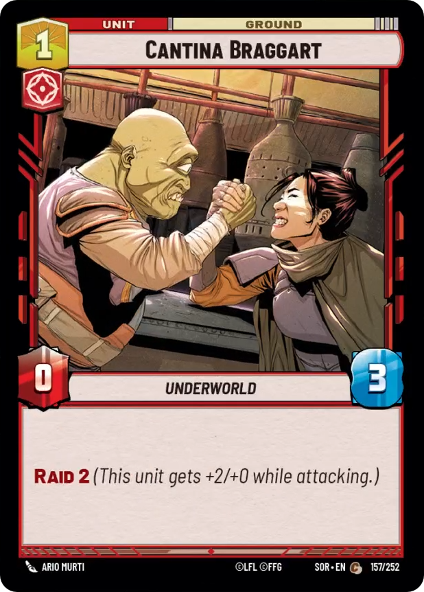 Cantina Braggart - Foil