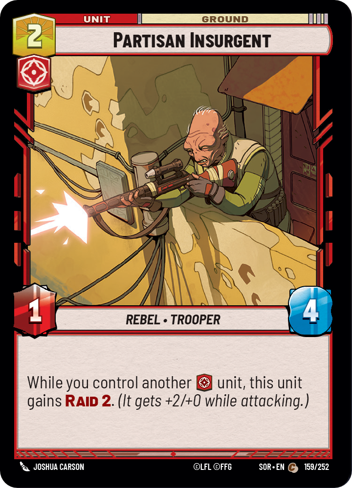 Partisan Insurgent - Foil