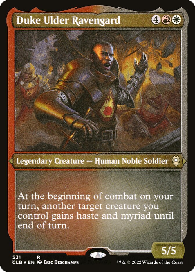Duke Ulder Ravengard - Etched Foil