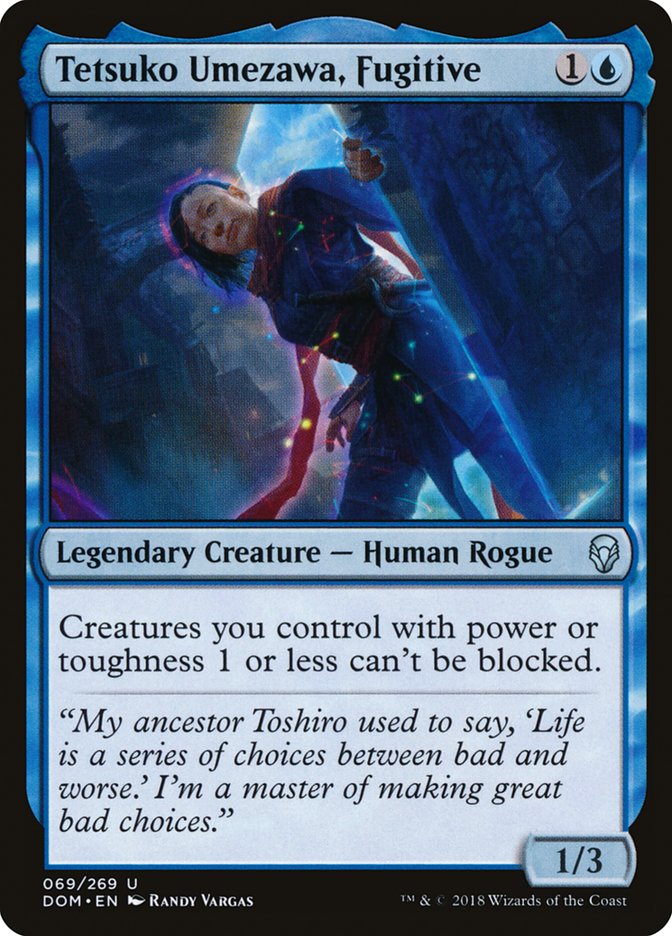 Tetsuko Umezawa, Fugitive - Foil