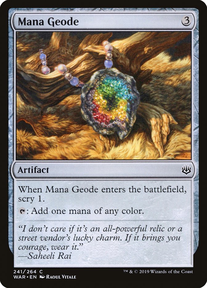 Mana Geode - Foil
