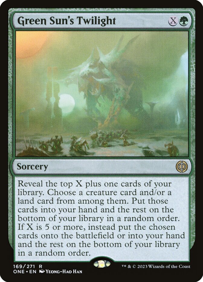 Green Sun's Twilight - Foil