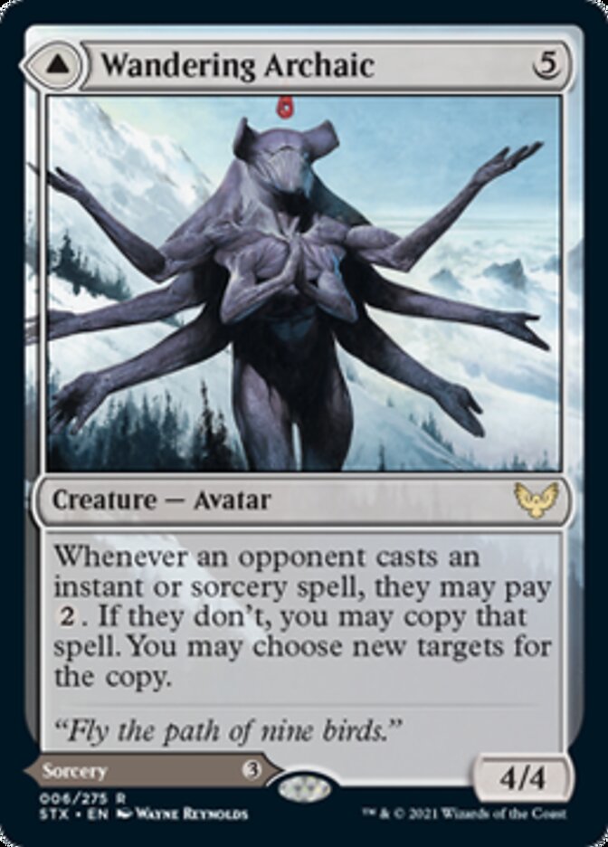 Wandering Archaic // Explore the Vastlands - Foil