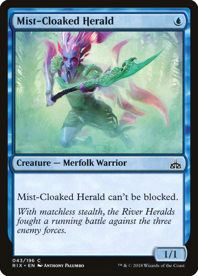 Mist-Cloaked Herald - Foil