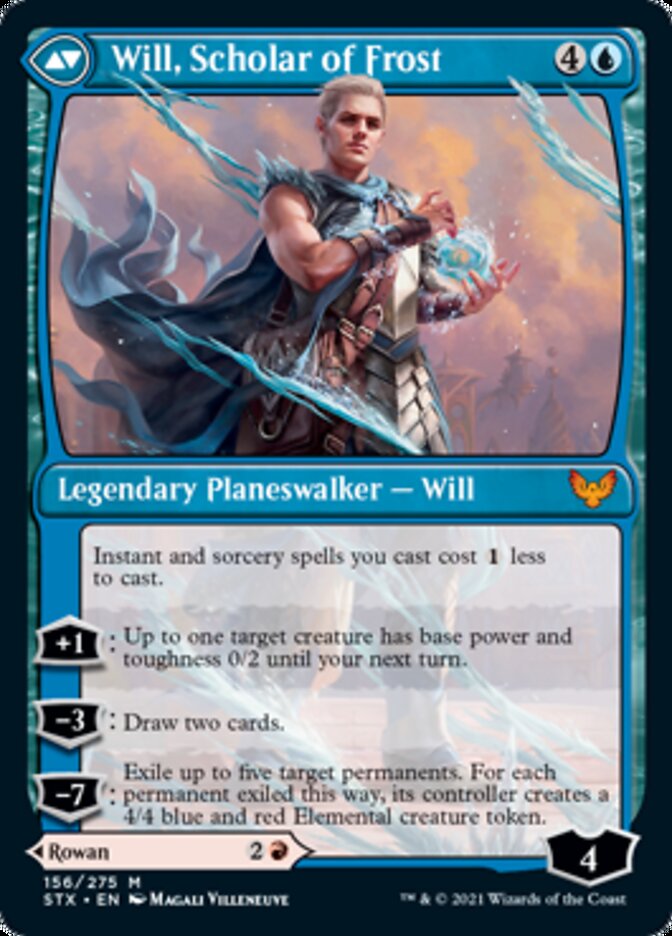 Rowan, Scholar of Sparks // Will, Scholar of Frost