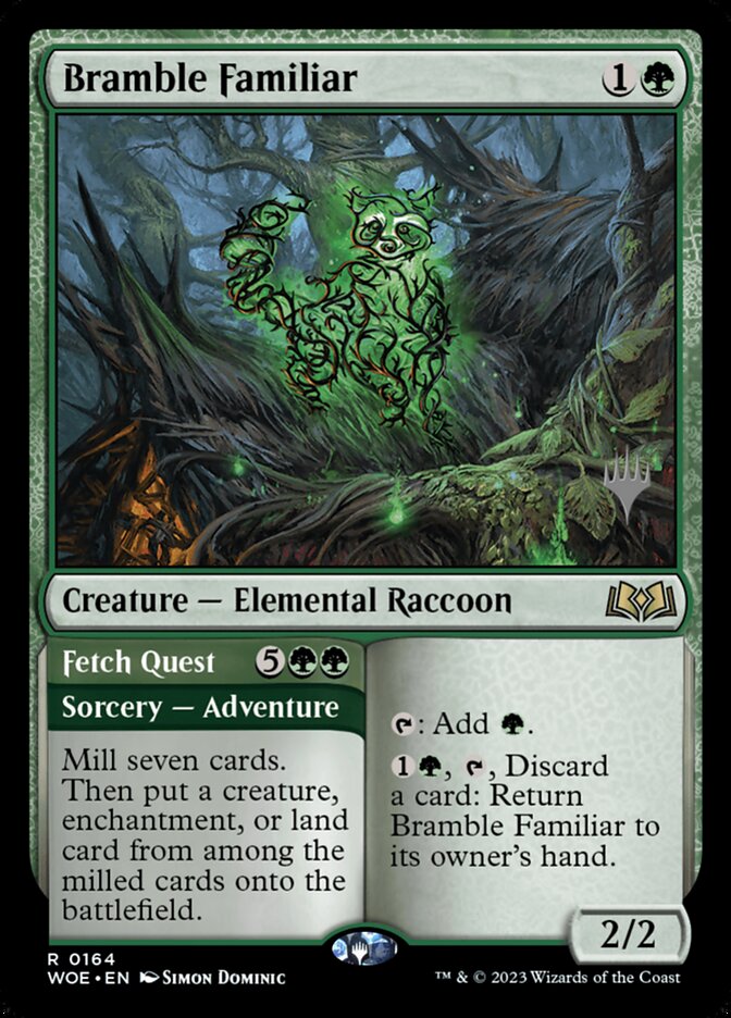 Bramble Familiar // Fetch Quest - Foil