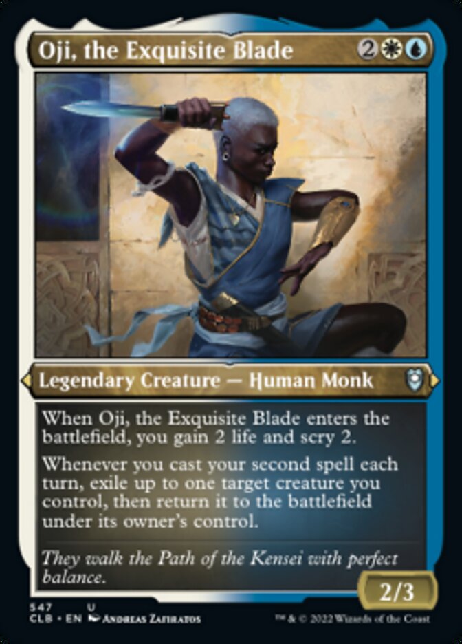Oji, the Exquisite Blade - Foil