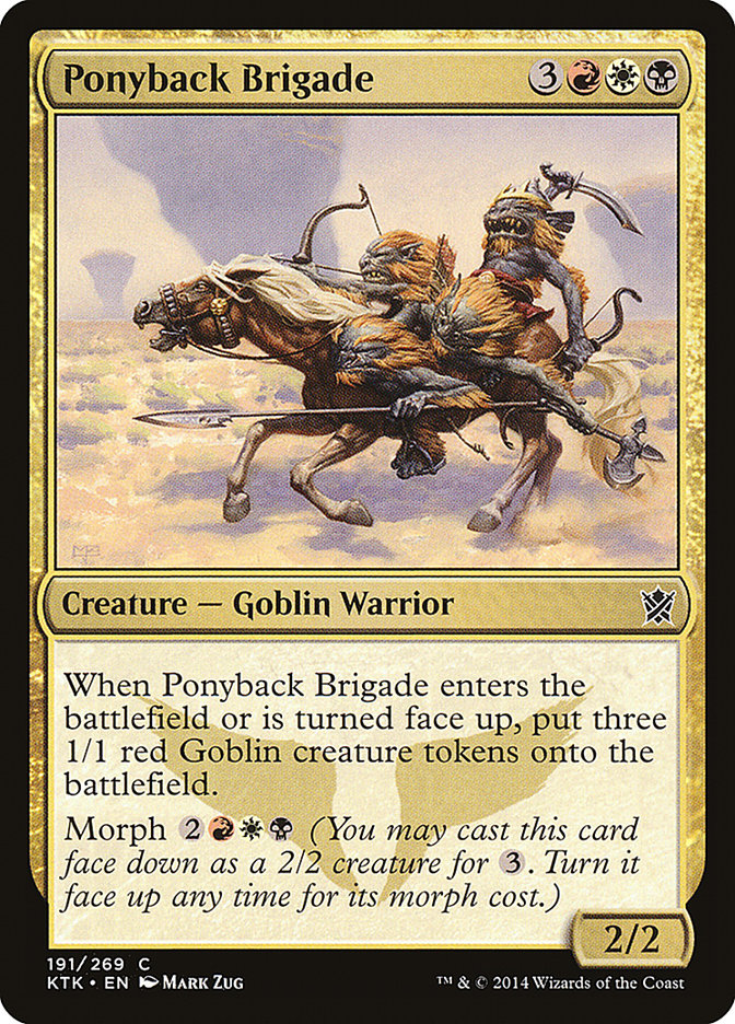 Ponyback Brigade - Foil