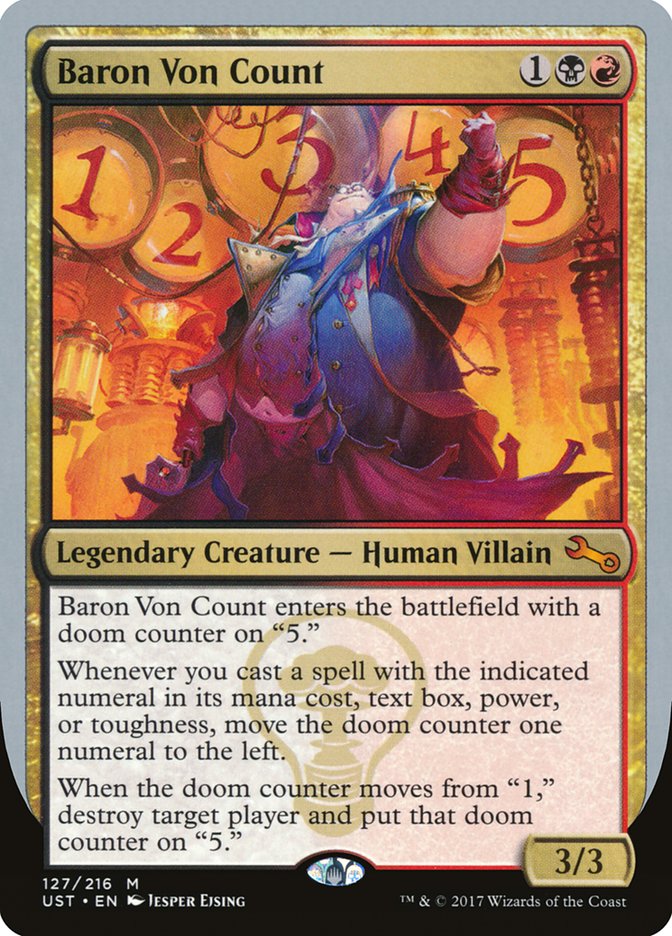 Baron Von Count - Foil