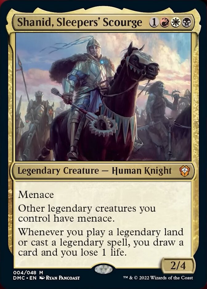 Shanid, Sleepers' Scourge - Foil