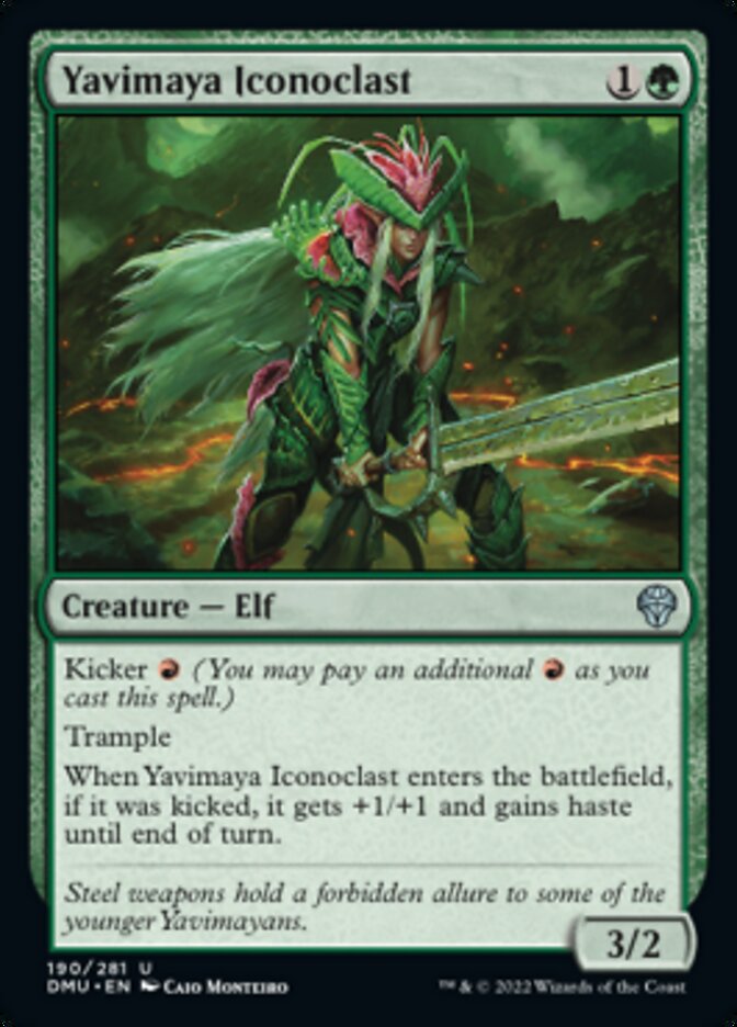 Yavimaya Iconoclast - Foil