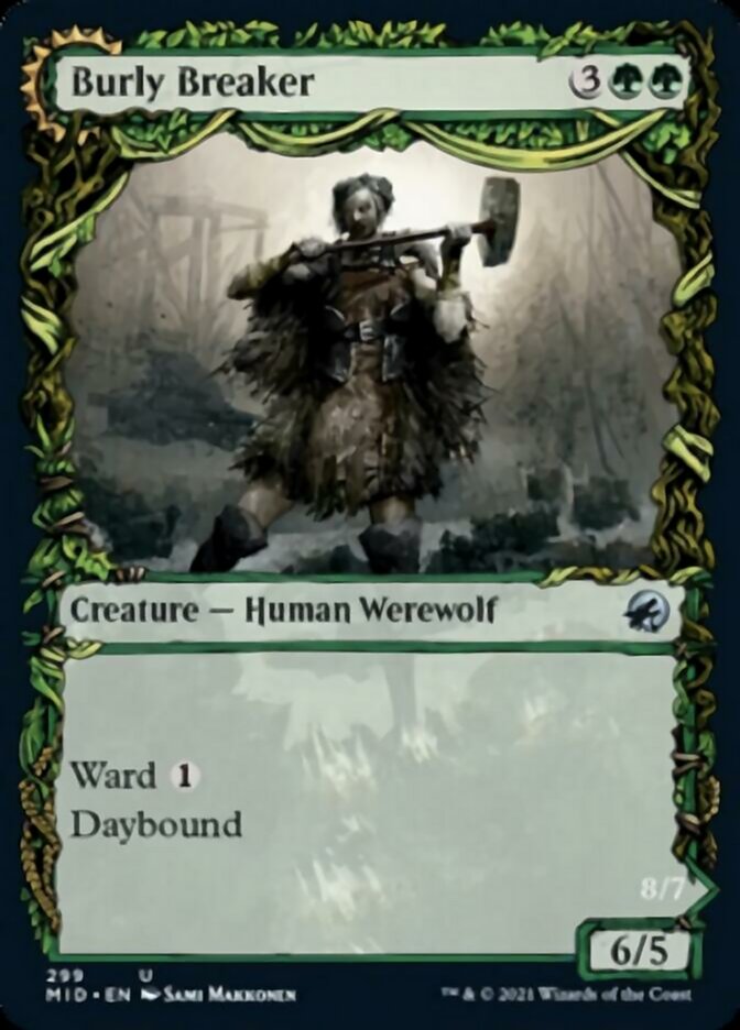 Burly Breaker // Dire-Strain Demolisher - Foil
