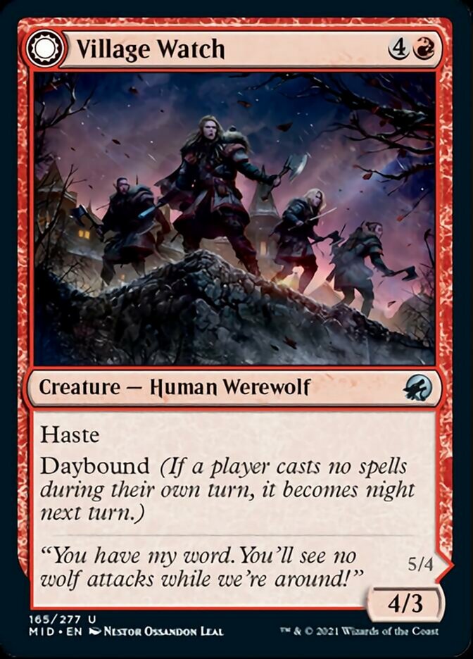 Village Watch // Village Reavers - Foil