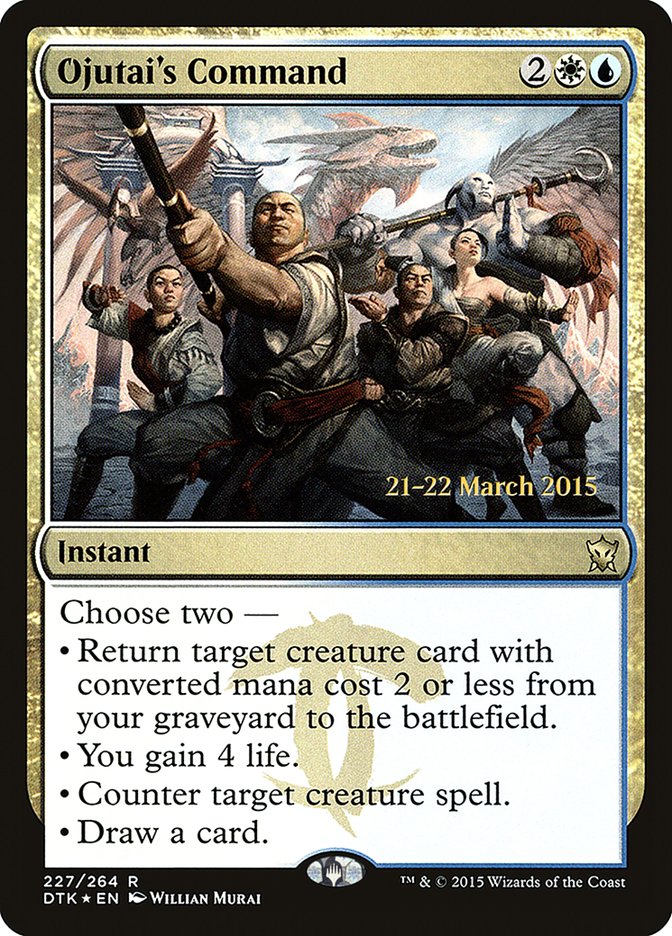 Ojutai's Command - Foil