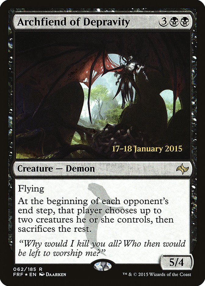 Archfiend of Depravity - Foil