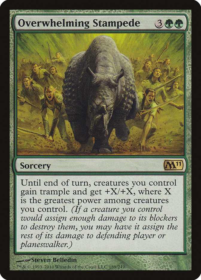 Overwhelming Stampede - Foil