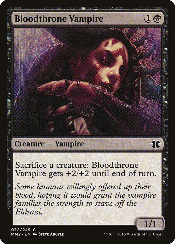 Bloodthrone Vampire - Foil
