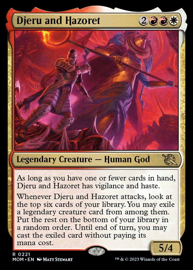 Djeru and Hazoret - Foil