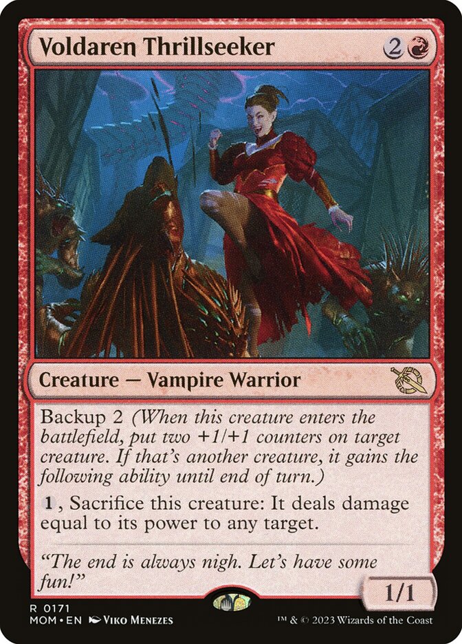Voldaren Thrillseeker - Foil