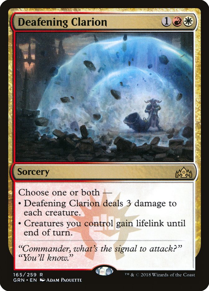 Deafening Clarion - Foil