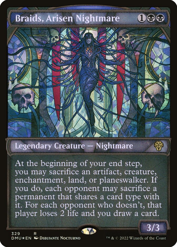 Braids, Arisen Nightmare - Textured Foil