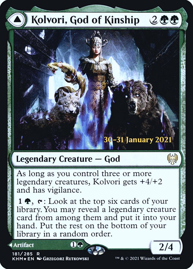 Kolvori, God of Kinship // The Ringhart Crest - Foil