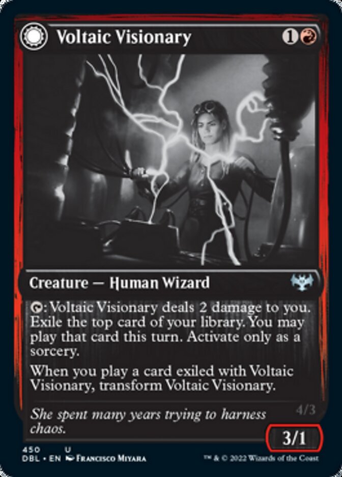 Voltaic Visionary // Volt-Charged Berserker