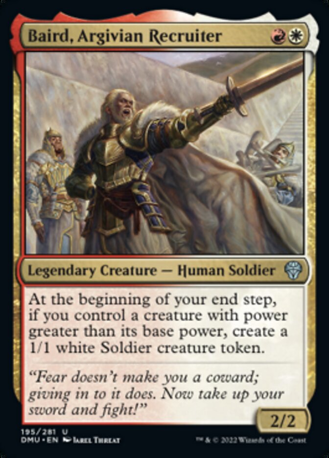 Baird, Argivian Recruiter - Foil