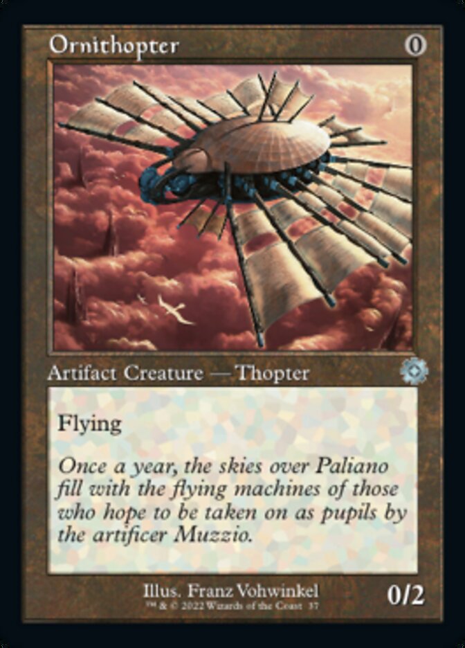 Ornithopter - Foil