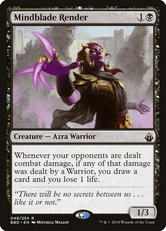 Mindblade Render - Foil